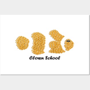 Clown School Posters and Art